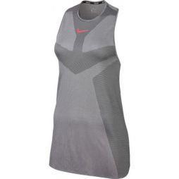 Тенісне плаття жіноче Nike Fall Slam US Dress Matte Silver /Hot punch