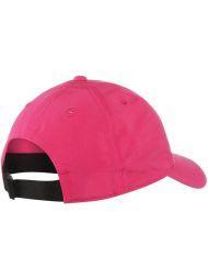 Кепка дитяча Nike Heritage 86 Metal Swoosh YTH vivid pink/metallic silver