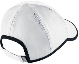 Тенісна кепка Nike Featherlight Cap white/black