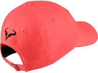 Тенісна кепка Nike Rafa U Aerobill H86 Cap hot punch/black