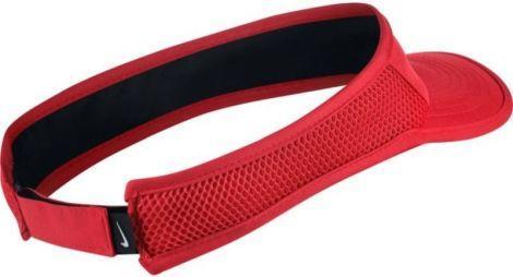 Візор Nike Aerobill Feather Light Visor action red/black/midnight navy