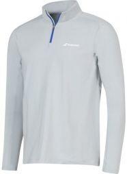 Теніска чоловіча Babolat 1/2 Zip Core Men grey