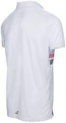 Тенісна футболка чоловіча Babolat Core Club Polo Men white поло
