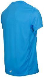 Тенісна футболка чоловіча Babolat Core Flag Club Tee Men drive blue