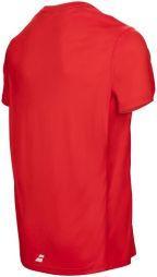 Тенісна футболка чоловіча Babolat Core Flag Club Tee Men strike red