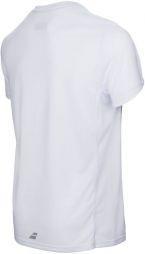 Тенісна футболка чоловіча Babolat Core Flag Club Tee Men white