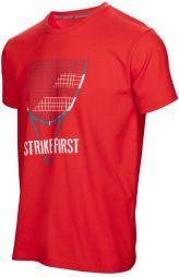 Тенісна футболка чоловіча Babolat Core Pure Strike Tee Men fluo red