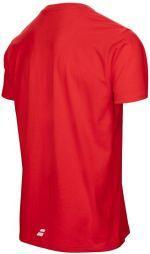 Тенісна футболка чоловіча Babolat Core Pure Strike Tee Men fluo red