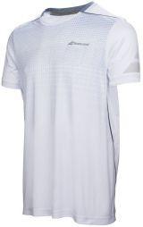 Тенісна футболка чоловіча Babolat Performance Crew Neck Tee Men white