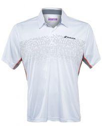 Тенісна футболка чоловіча Babolat Polo Performance Men white/black поло