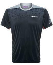 Тенісна футболка чоловіча Babolat T-Shirt Crew Neck Performance Men black