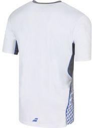 Тенісна футболка чоловіча Babolat T-Shirt Crew Neck Performance Men white