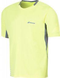 Тенісна футболка чоловіча Babolat T-Shirt Crew Neck Performance Men yellow