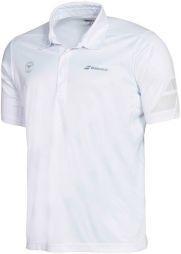Тенісна футболка чоловіча Babolat Wimbledon Performance Polo white поло