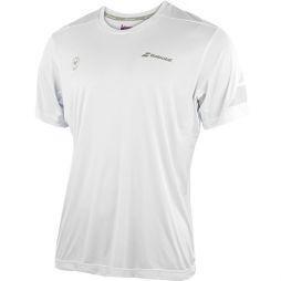 Тенісна футболка чоловіча Babolat Wimbledon Performance Tee Crew Neck white