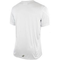 Тенісна футболка чоловіча Babolat Wimbledon Performance Tee Crew Neck white