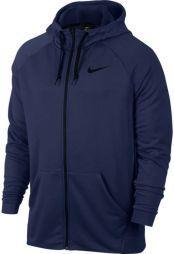Кофта чоловіча Nike Dry Hoodie FZ Fleece binary blue/black