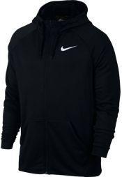 Кофта чоловіча Nike Dry Hoodie FZ Fleece black/white