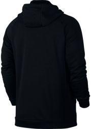 Кофта чоловіча Nike Dry Hoodie FZ Fleece black/white