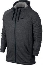 Кофта чоловіча Nike Dry Hoodie FZ Fleece charcoal heather/black/black