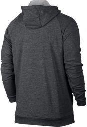 Кофта чоловіча Nike Dry Hoodie FZ Fleece charcoal heather/black/black