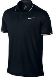 Тенісна футболка чоловіча Nike Court Dry Polo Solid PQ black/white поло