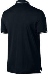 Тенісна футболка чоловіча Nike Court Dry Polo Solid PQ black/white поло