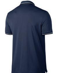Тенісна футболка чоловіча Nike Court Dry Polo Solid PQ midnight navy/white поло