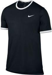 Тенісна футболка чоловіча Nike Court Dry Top Team black/white/cool grey/white