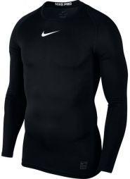 Термофутболка чоловіча Nike Pro LS Comp Top black/white