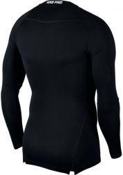 Термофутболка чоловіча Nike Pro LS Comp Top black/white