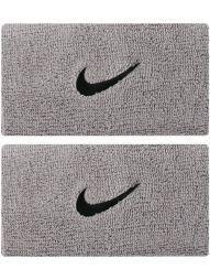 Напульсник Nike Swoosh Double-Wide matte silver/black