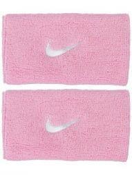 Напульсник Nike Swoosh Double-Wide perfect pink/white