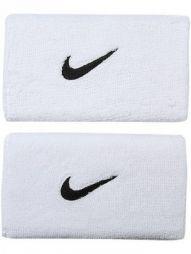 Напульсник Nike Swoosh Double-Wide white/black