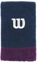 Напульсник Wilson Extra Wide navy/dark plumberry/white