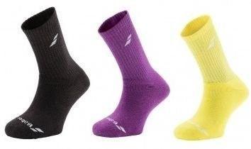 Babolat 3 Pairs Pack Socks aero yellow