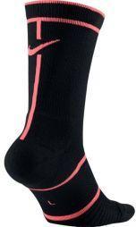 Носки тенісні Nike Court Essential Crew 1 пара black/lava glow