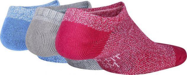 Носки дитячі Nike Dry Cushion No Show Junior 3-pack/pink/grey/blue Носки дитячі Nike Dry Cushion No Show Junior 3-pack/pink/grey/blue