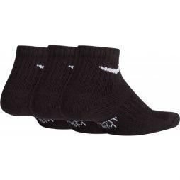 Носки дитячі Nike Performance  Cushioned Quarter Junior 3-pack/black Носки дитячі Nike Performance  Cushioned Quarter Junior 3-pack/black