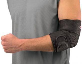 Mueller Adjustable Elbow Support Black фиксатор локтя
