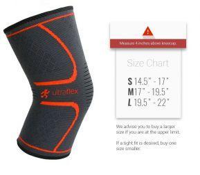 Ultra Flex Athletics Knee Compression Sleeve Support фіксатор коліна