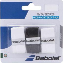 Намотка Babolat My Overgrip (3 шт.) white/black/white
