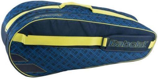 Тенісна сумка Babolat Club Line x6 Classic - blue/yellow