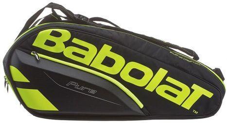 Тенісна сумка Babolat Pure Aero x6 2017 black/fluo yellow