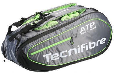 Теннисная сумка Tecnifibre Tour ATP Ergonomy Bags 9 Pack black/grey/lime