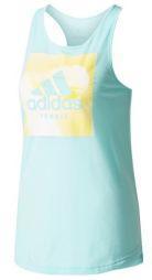 Тенісна майка жіноча Adidas Graphic Tennis Tank energy aqua/bright yellow
