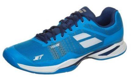 Теннисные кроссовки мужские Babolat Jet Mach I all court diva blue/white/estate blue Теннисные кроссовки мужские Babolat Jet Mach I all court diva blue/white/estate blue