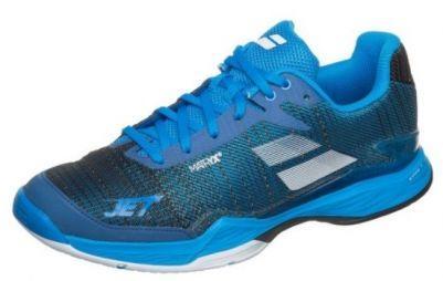 Теннисные кроссовки мужские Babolat Jet Mach II ГРУНТ diva blue/grey Теннисные кроссовки мужские Babolat Jet Mach II ГРУНТ diva blue/grey