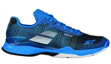 Теннисные кроссовки мужские Babolat Jet Mach II ГРУНТ diva blue/grey Теннисные кроссовки мужские Babolat Jet Mach II ГРУНТ diva blue/grey