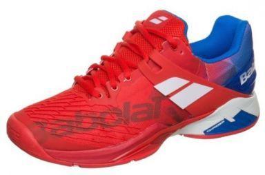Теннисные кроссовки мужские Babolat Propulse Fury all court bright red/electric blue Теннисные кроссовки мужские Babolat Propulse Fury all court bright red/electric blue